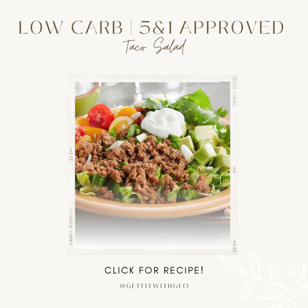 Lean and Green Entrée Salmon Florentine Get Fit With Geo Health Coach 5&1 Lean & Green