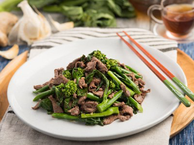 Lean and Green Entree | Beef and Chinese Broccoli - Get Fit With Geo ...
